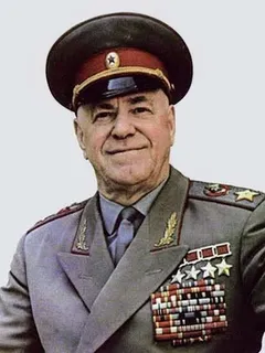 Georgy Zhukov, who commanded 1st Belorussian Front