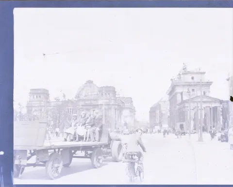 Brandenburg Gate in 1945