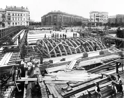 Moltke Bridge in 1889