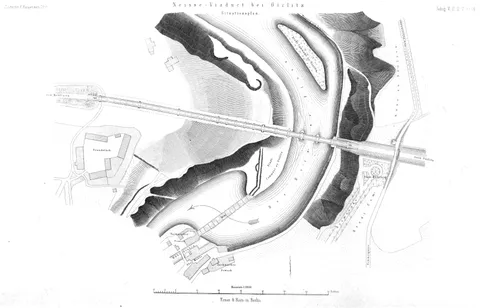 River Neisse in 1855