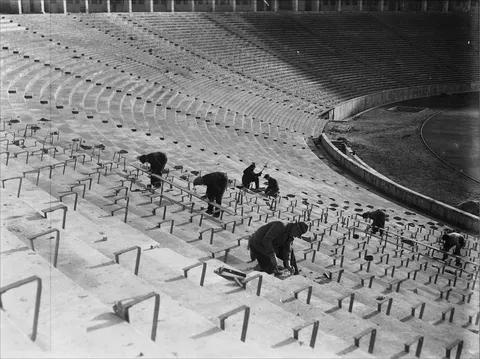 Olympic Stadium in 1936