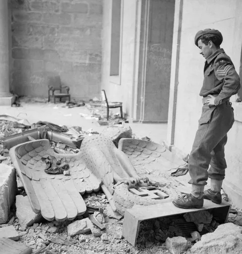 Reich Chancellery in 1945