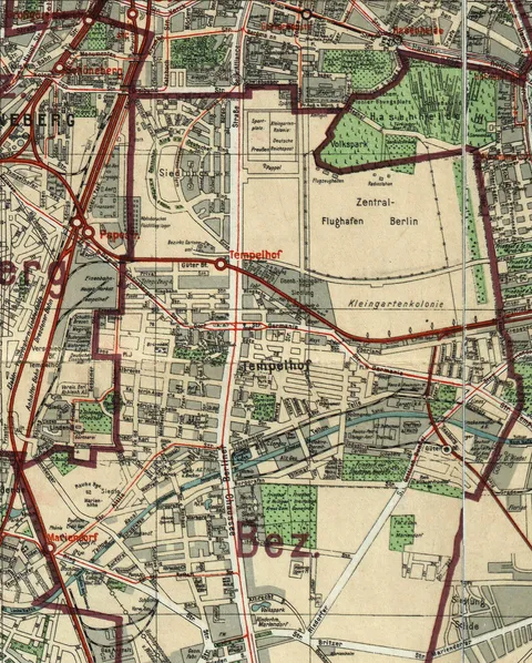 Tempelhof Airport in 1925