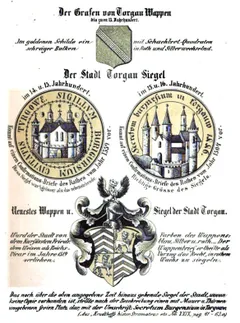 Torgau in 1855