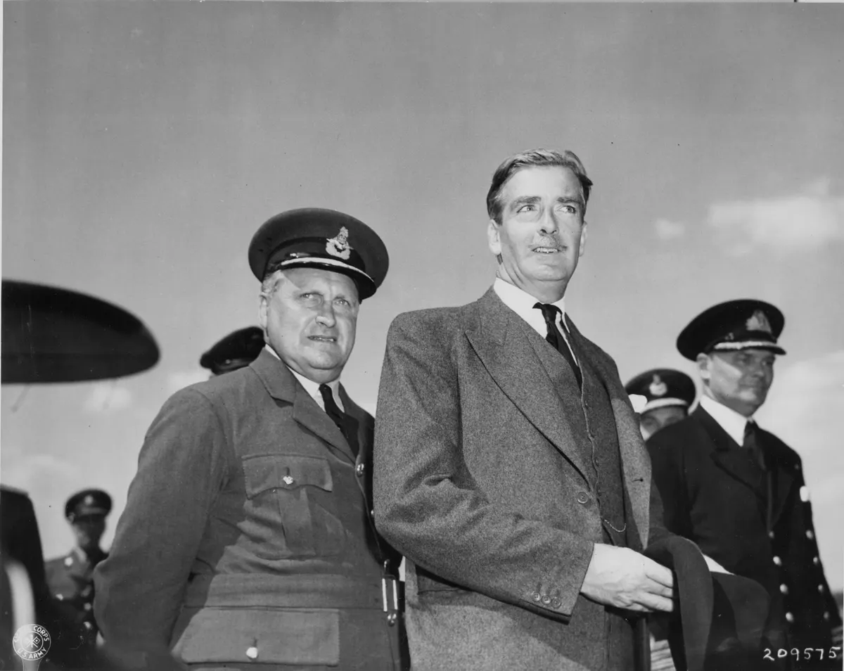 Anthony Eden arrives for the Potsdam Conference