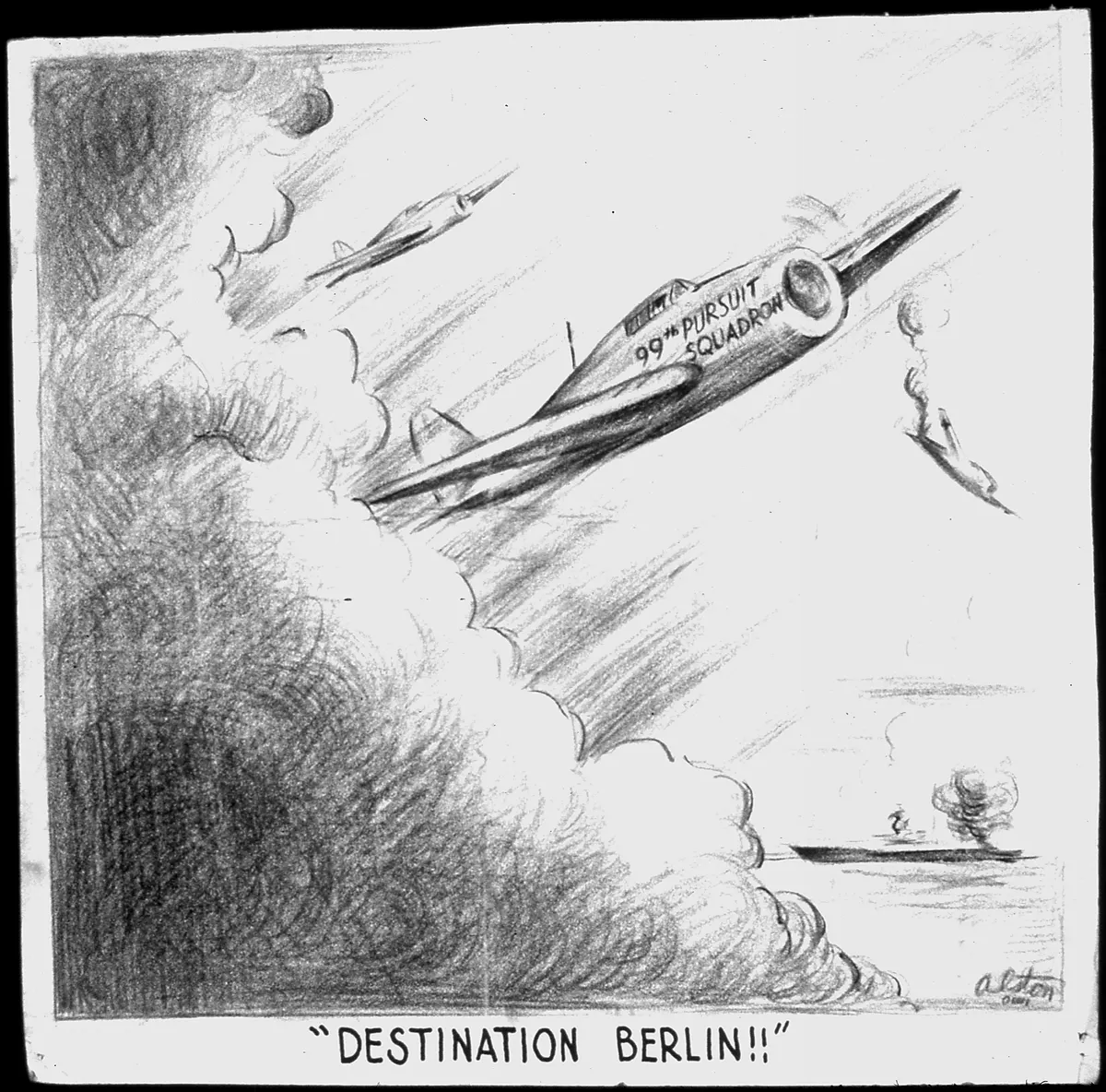 "DESTINATON BERLIN^" - NARA - 535608