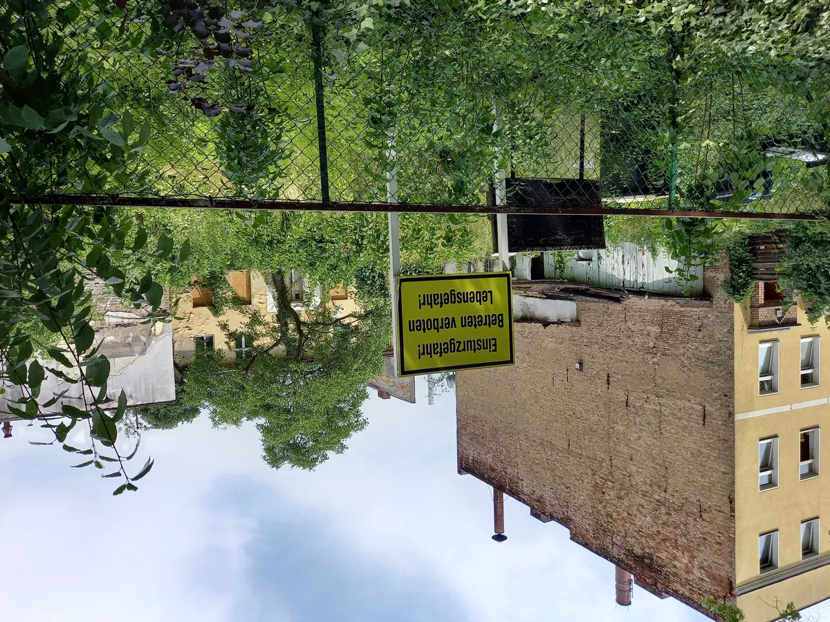 Einsturzgefahr in der Mittelbruchzeile