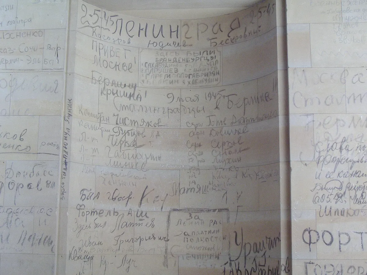 Reichstag-Russisches Graffiti