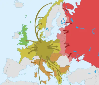 WWII in Europe 1939-1941-blank