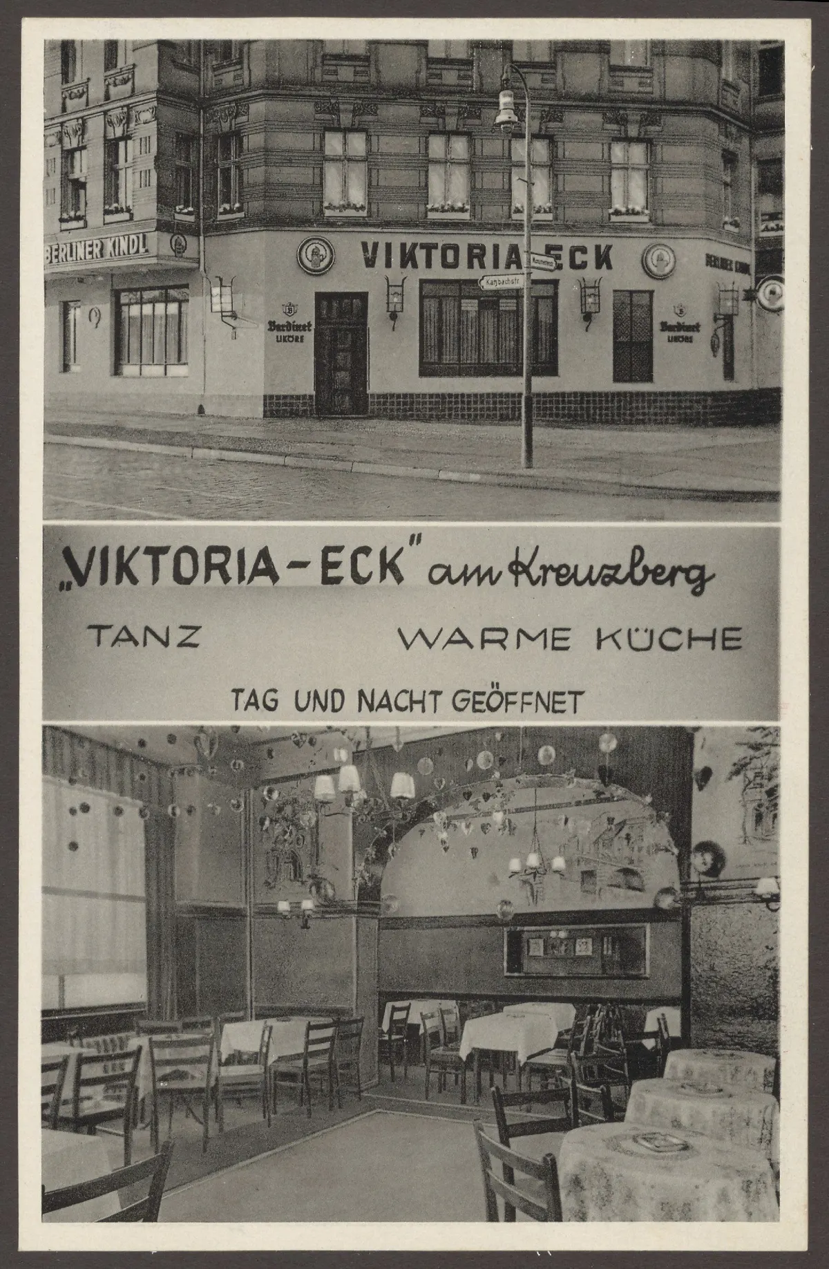 Ansichtskarte „Viktoria-Eck", Katzbachstraße 17 [2/3]