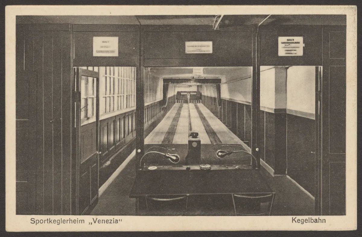 Ansichtskarte Kegelheim "Venezia", Lindenstraße 114