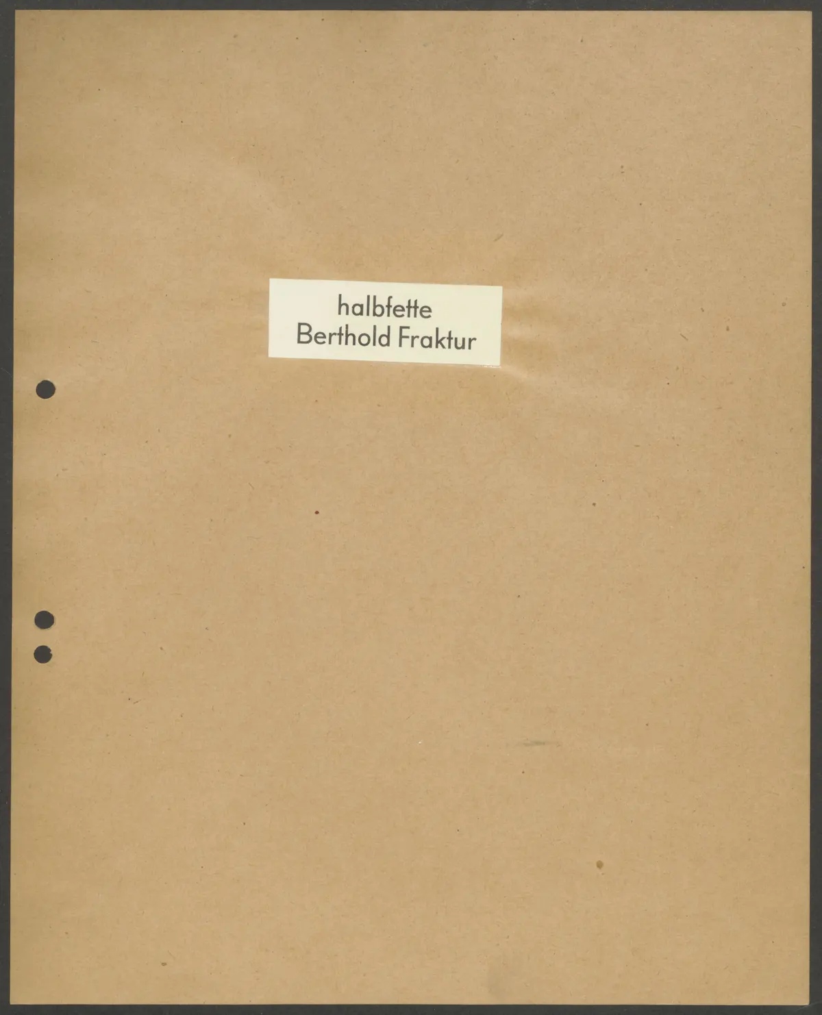 Schriftproben und Bestellungen des Schrifttyps "Berthold-Fraktur, halbfett"