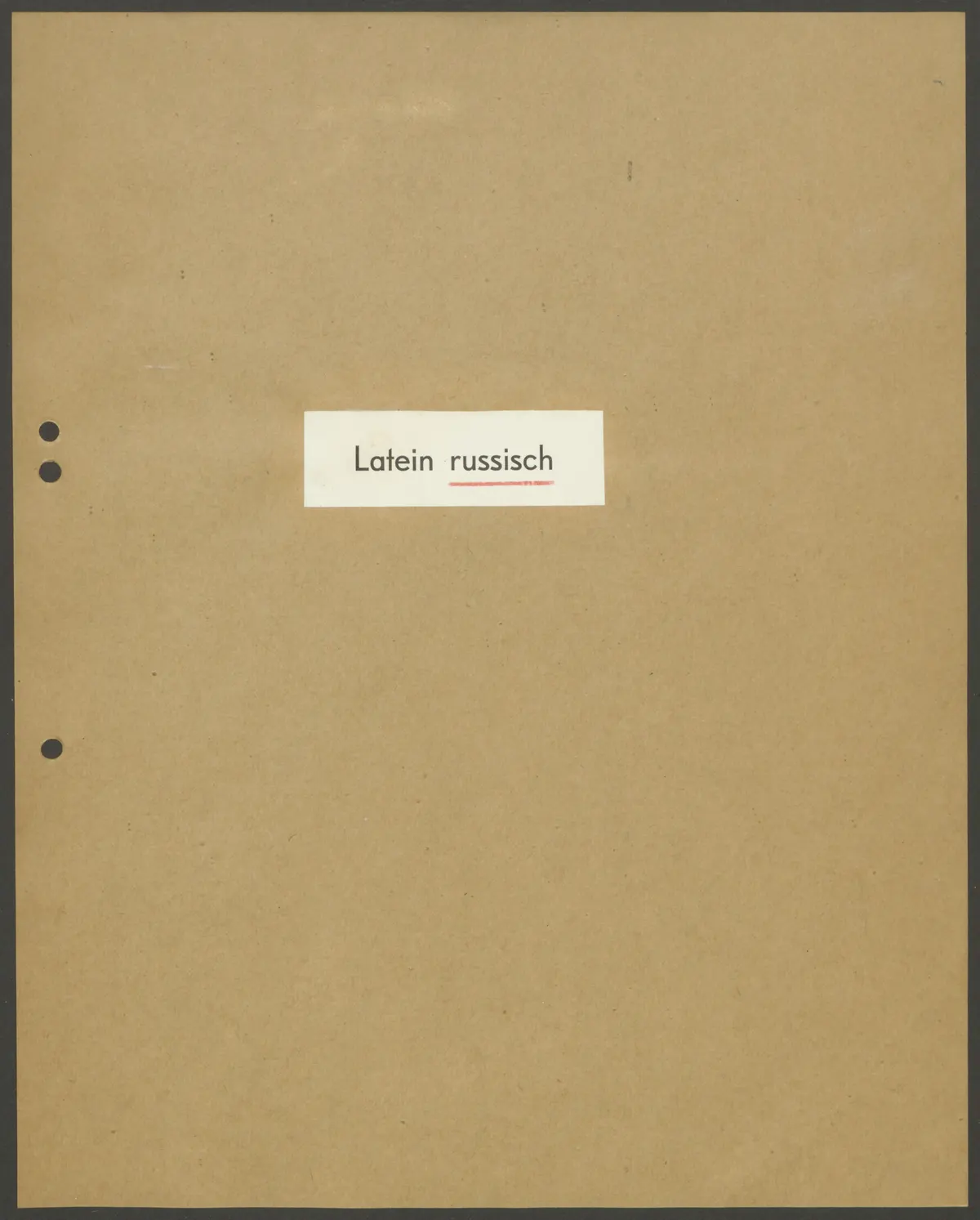 Schriftproben und Bestellungen des Schrifttyps "Latein, russisch"