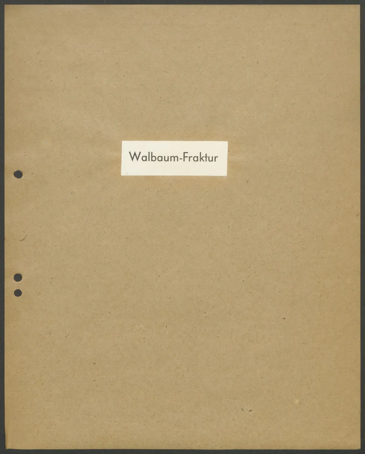 Schriftproben und Bestellungen des Schrifttyps "Walbaum Fraktur"