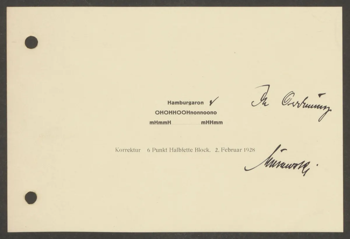 Schriftproben und Bestellungen des Schrifttyps "Block, halbfett"