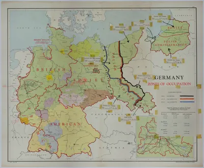 Map of Occupation Zones